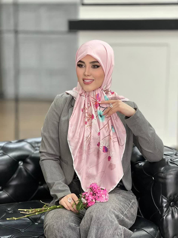 روسری ابریشم اپیک(ساتن) ، قواره ۱۲۵، ارسال رایگان