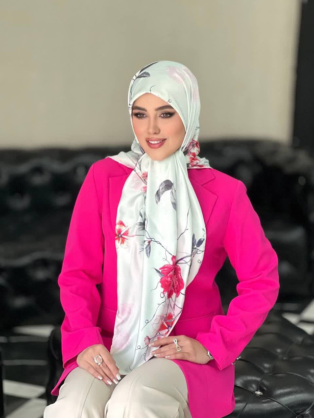 روسری ابریشم اپیک(ساتن) ، قواره ۱۲۵، ارسال رایگان