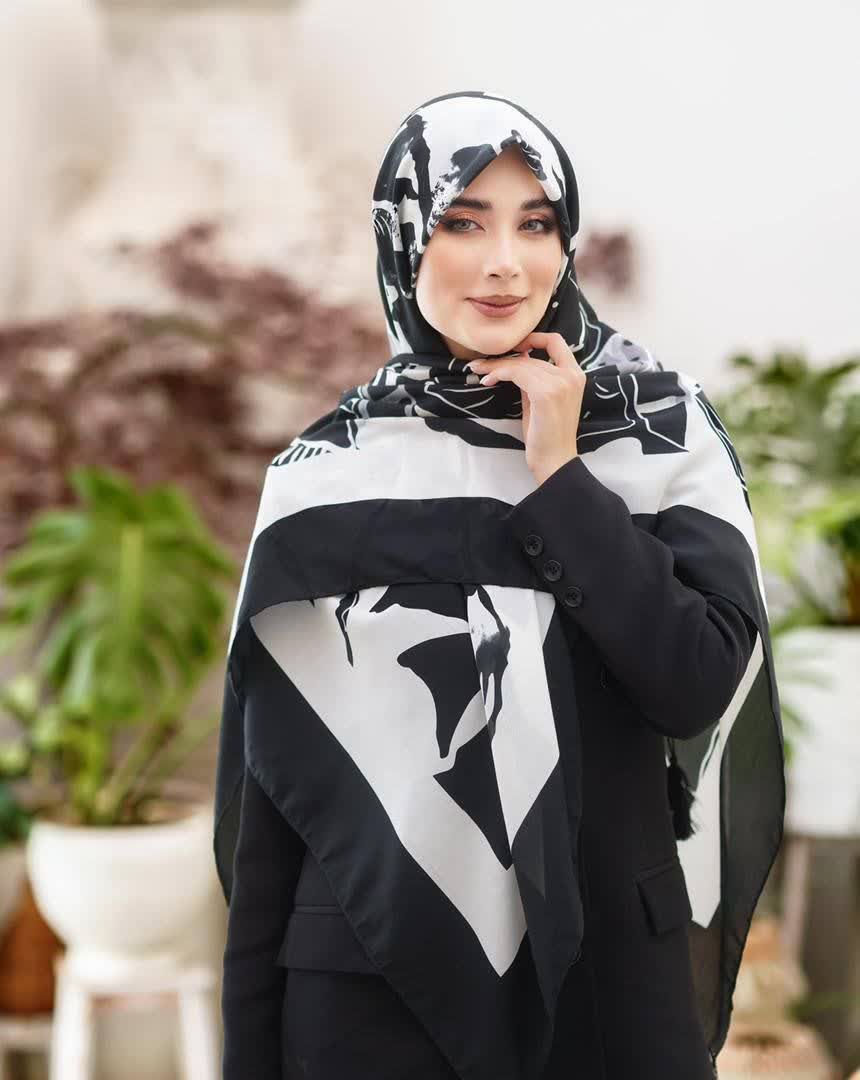 روسری وال ترک ، قواره ۱۴۰،خنک و سبک،ارسال رایگان