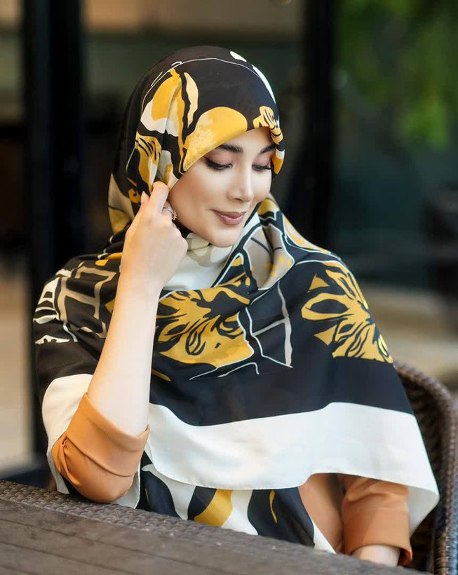 روسری وال ترک ، قواره ۱۴۰،خنک و سبک،ارسال رایگان